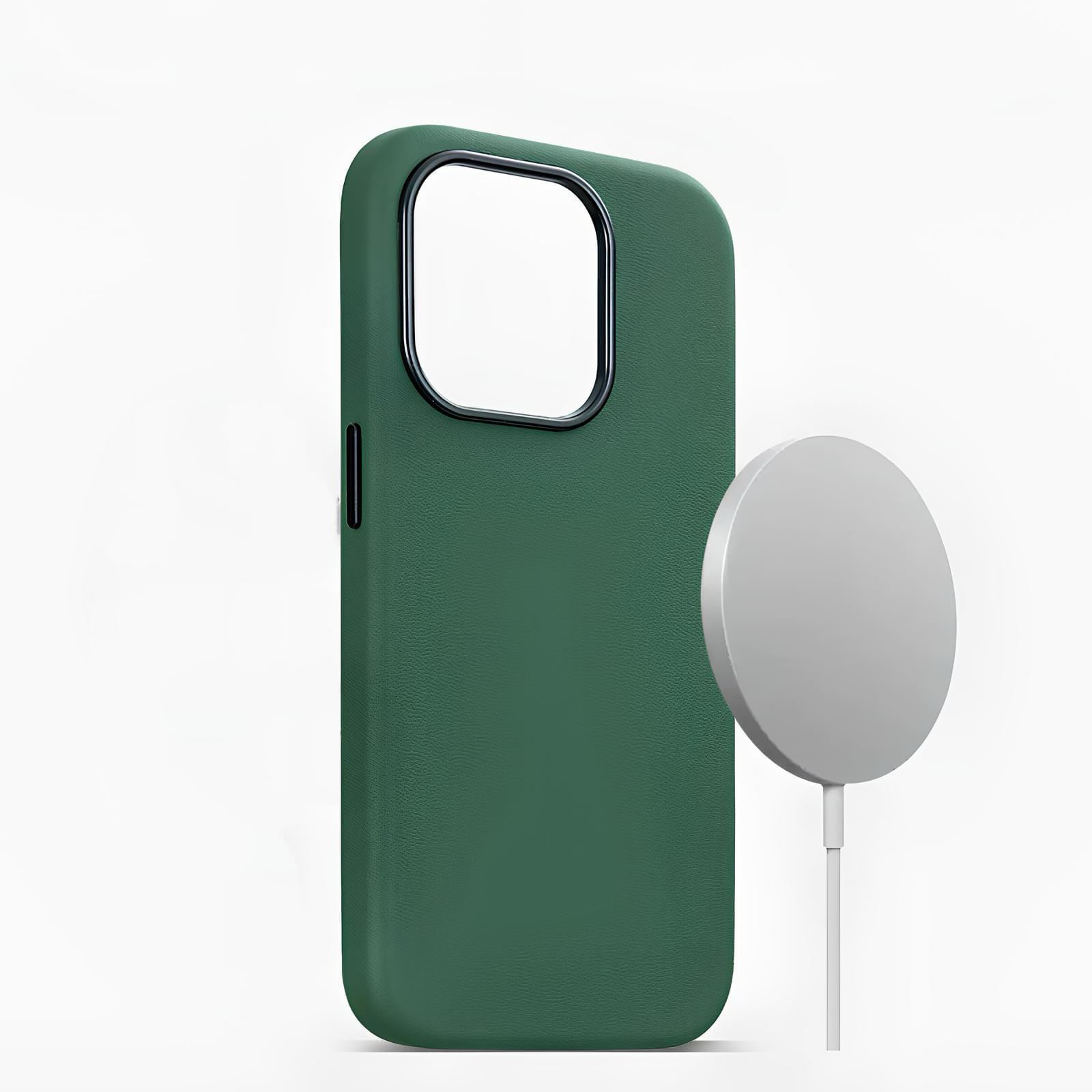 Nappa Leather MagSafe iPhone Case