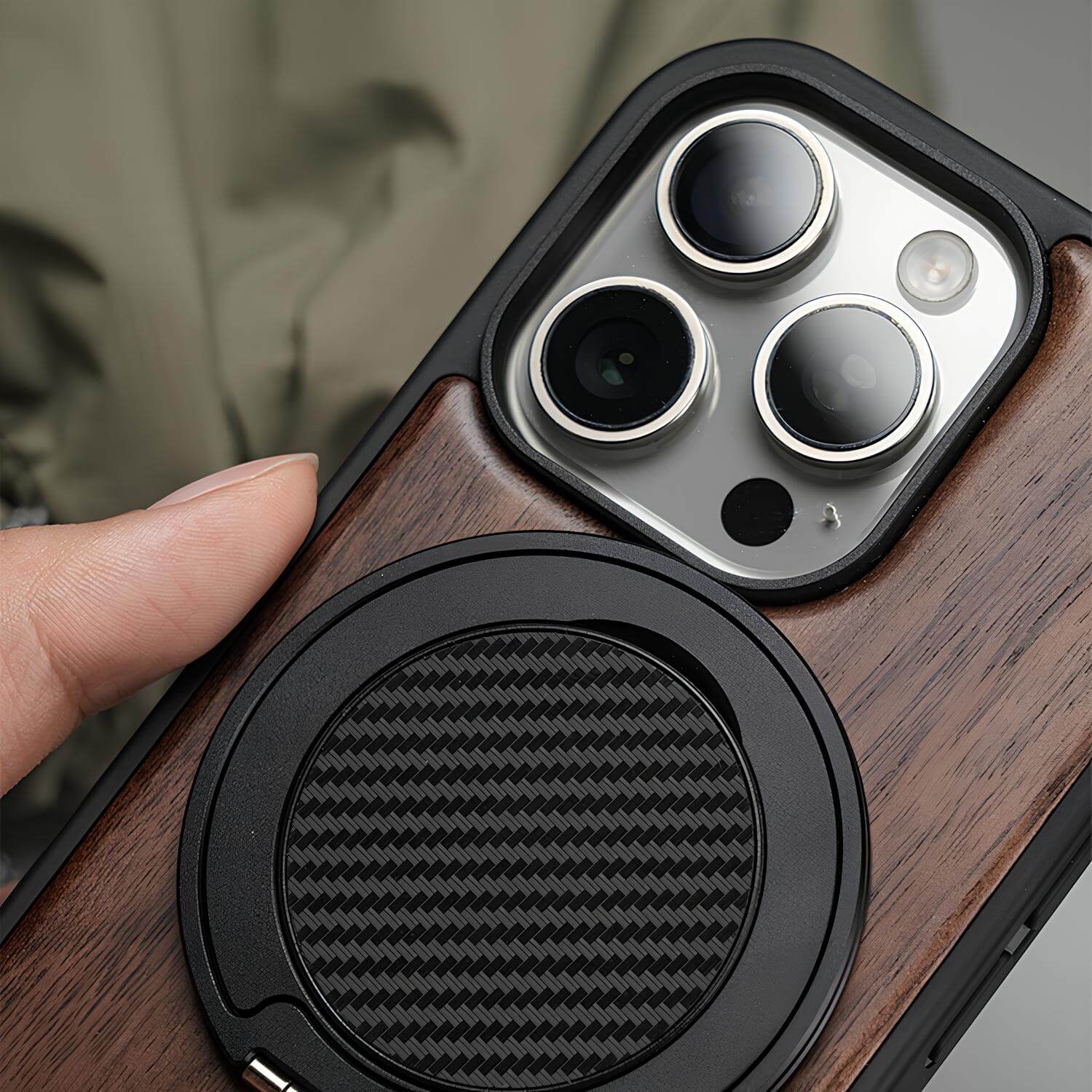 Modern Wood MagSafe iPhone Case