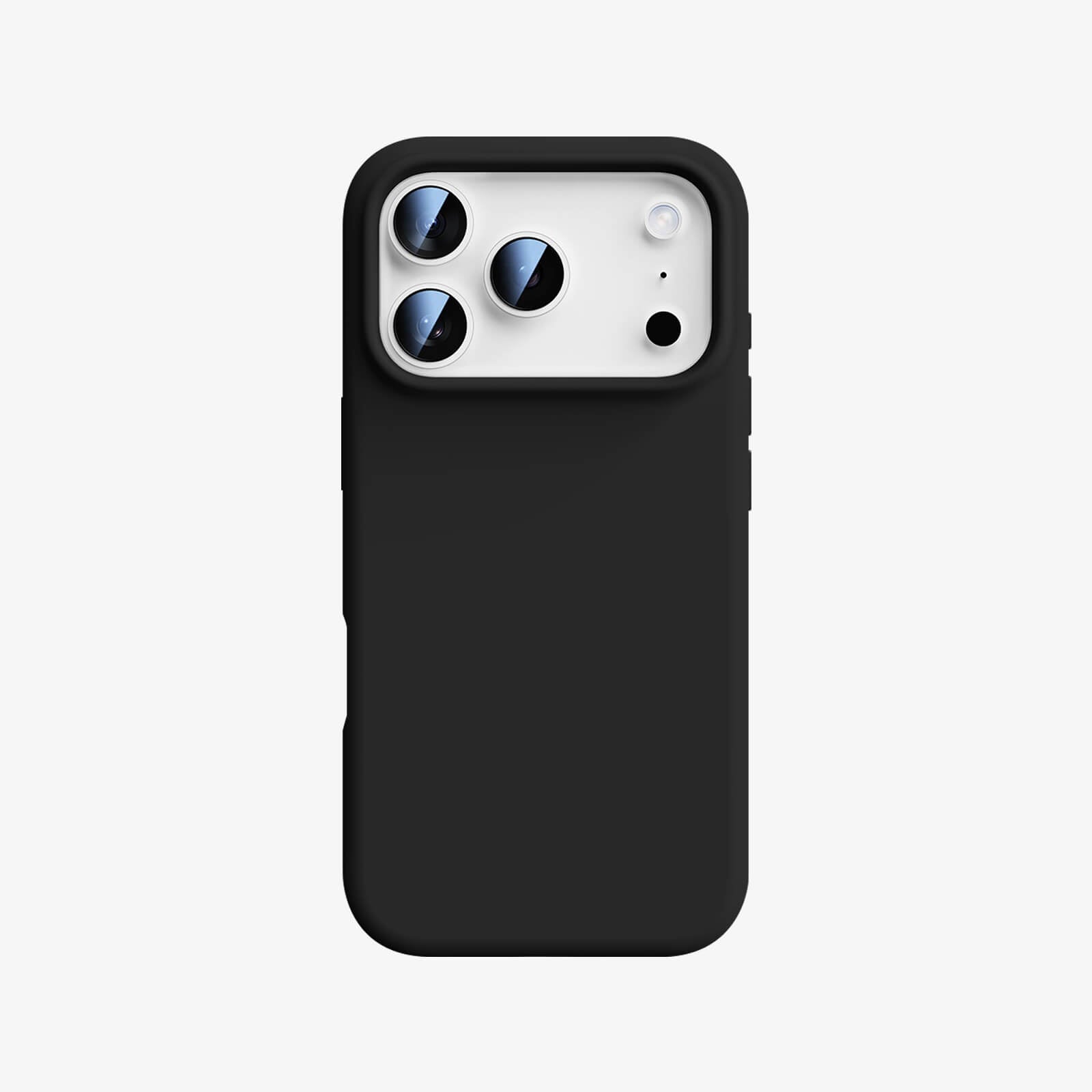 silicone MagSafe iPhone 17 Pro Max case - black