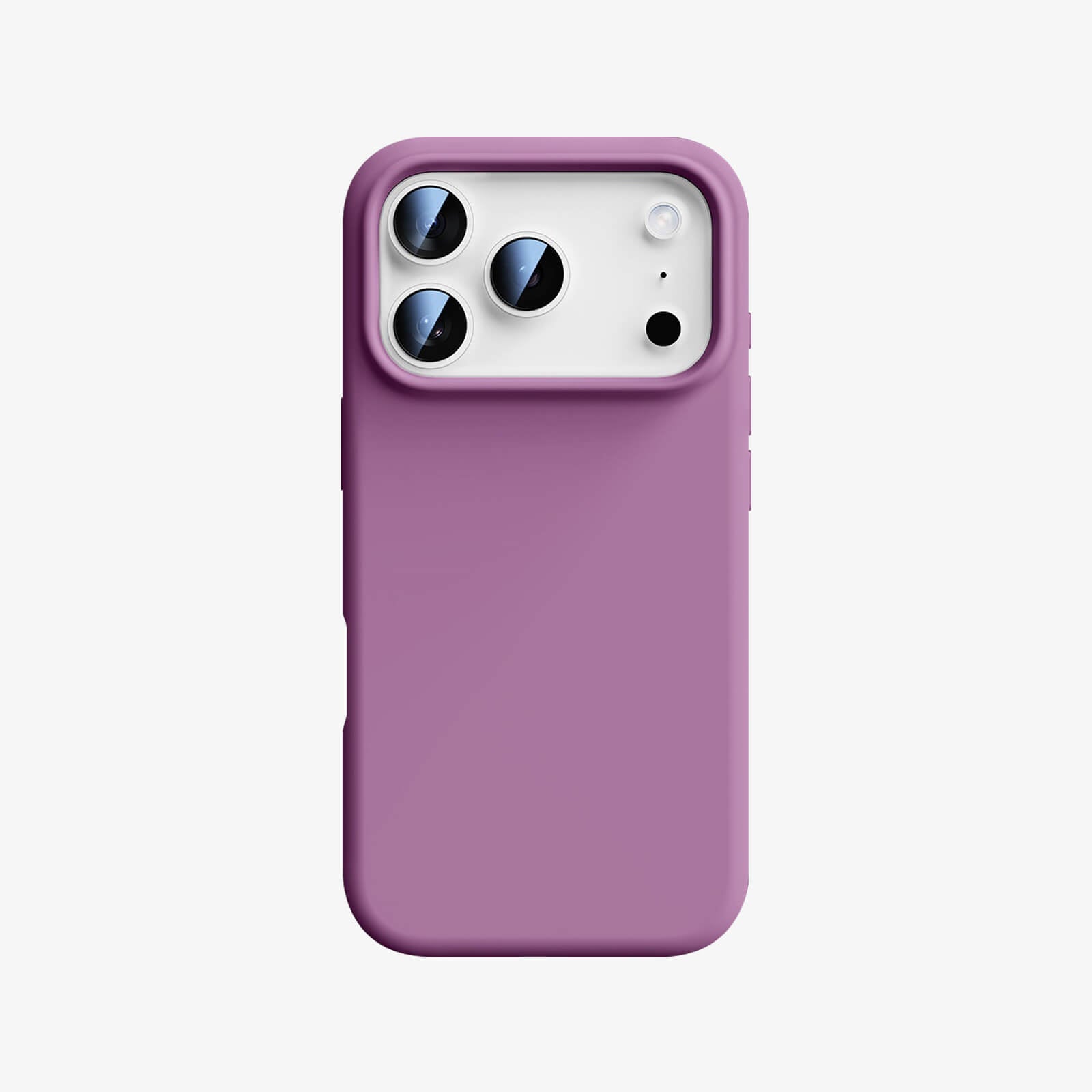 silicone MagSafe iPhone 17 Pro Max case - lilac
