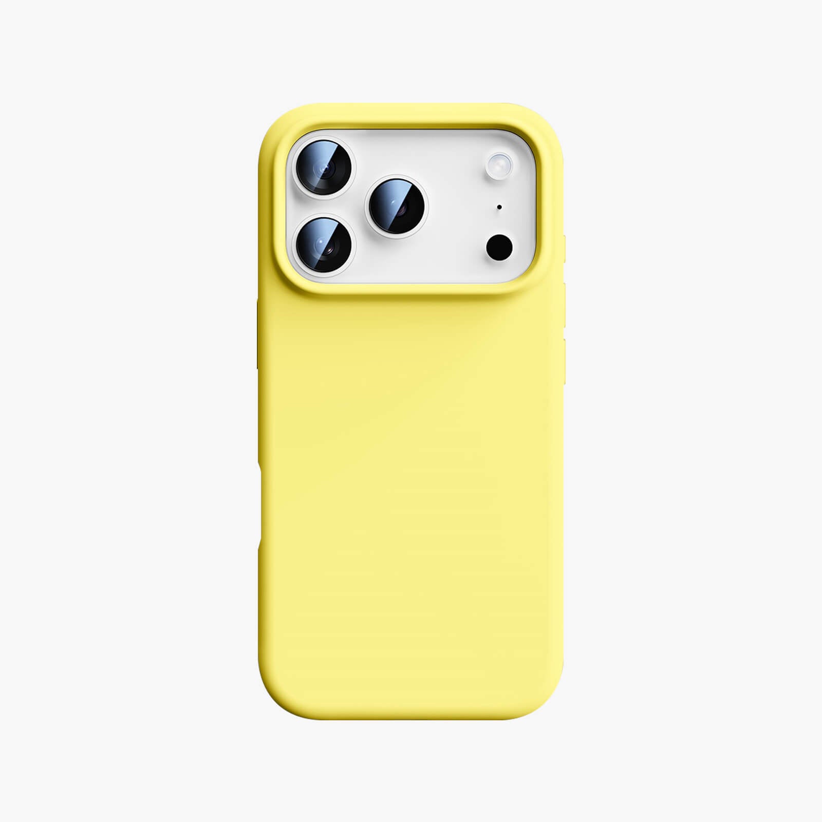 silicone MagSafe iPhone 17 Pro Max case - yellow