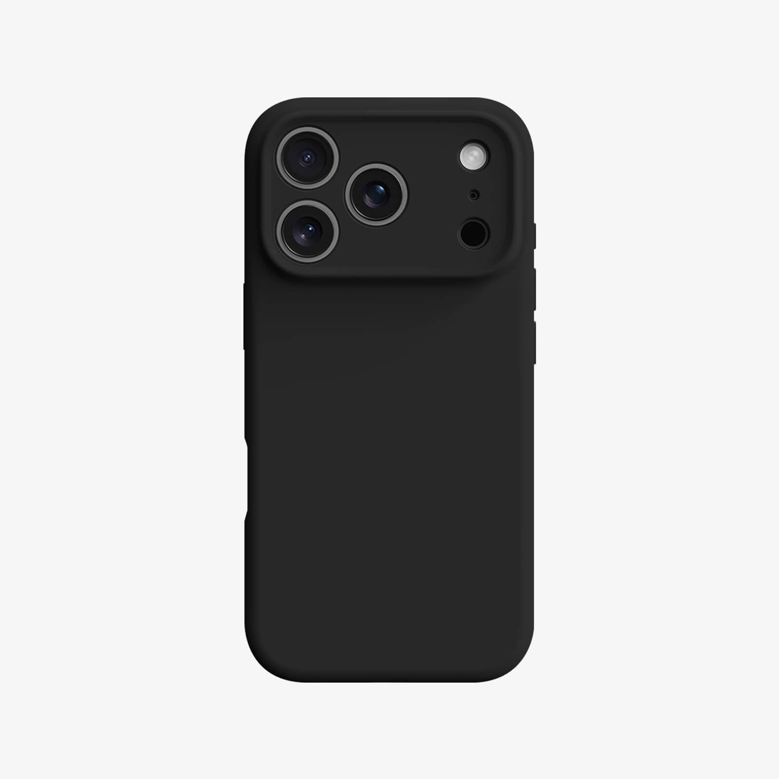 silicone MagSafe iPhone 17 Pro case - black