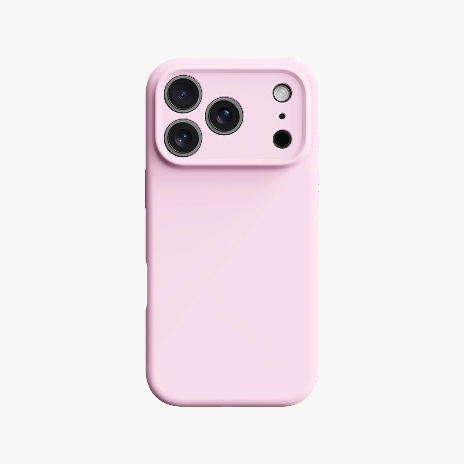 silicone MagSafe iPhone 17 Pro case - icy pink