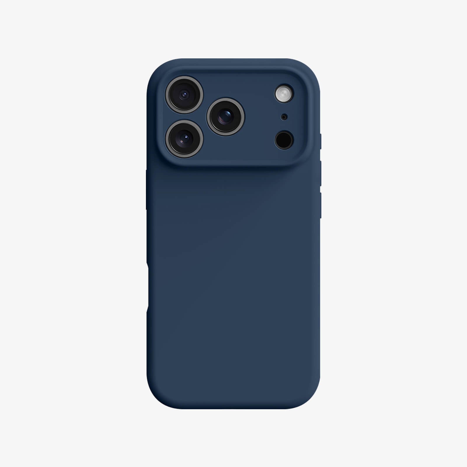 silicone MagSafe iPhone 17 Pro case - midnight blue
