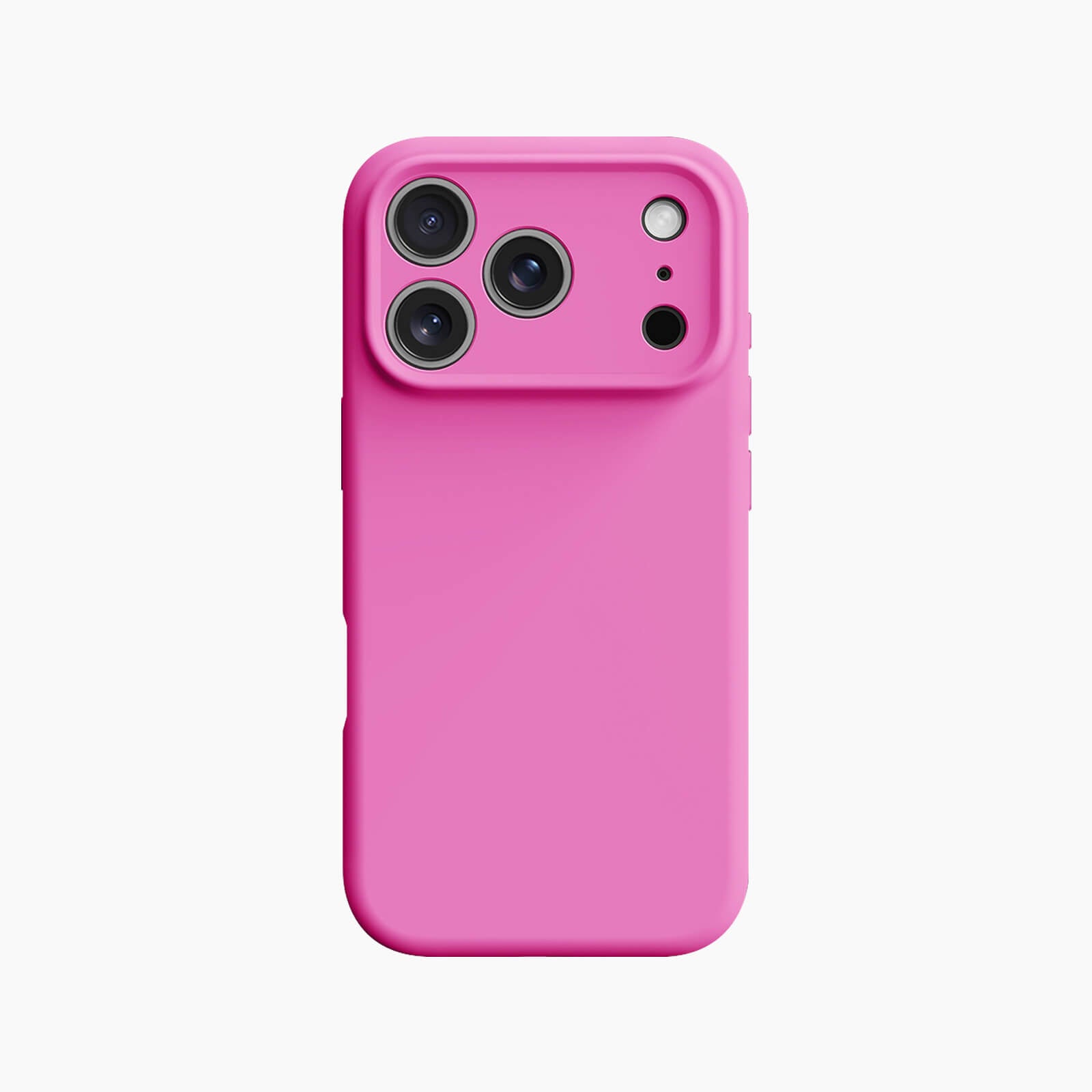 silicone MagSafe iPhone 17 Pro case - pink pitaya