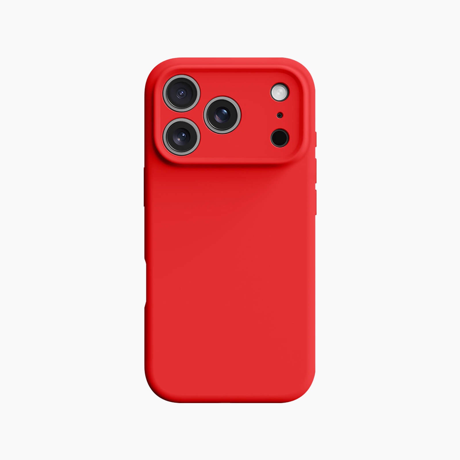 silicone MagSafe iPhone 17 Pro case - red