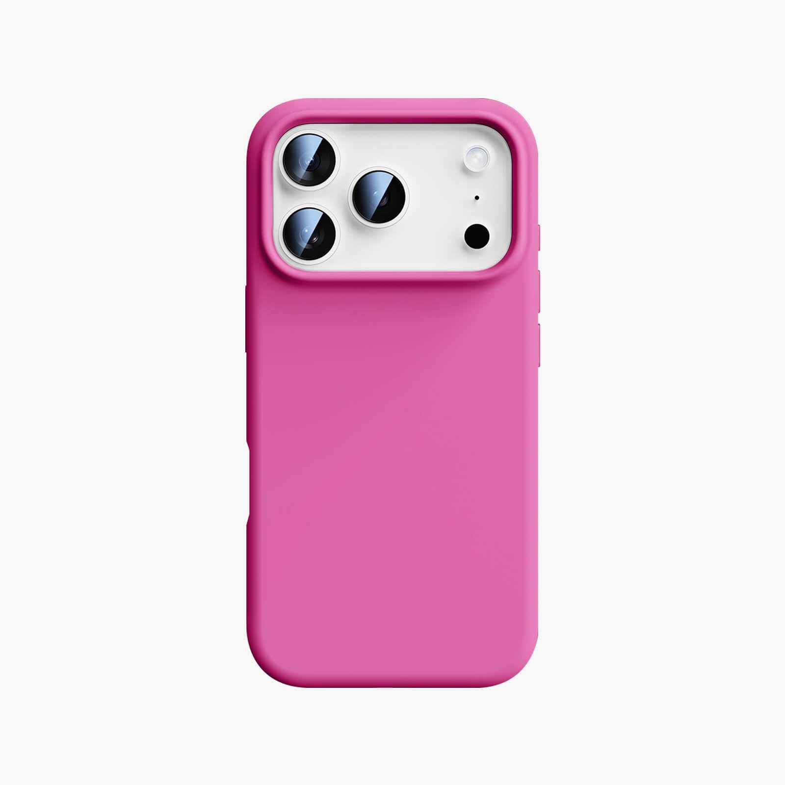 silicone MagSafe iPhone 17 Pro Max case - pink pitaya