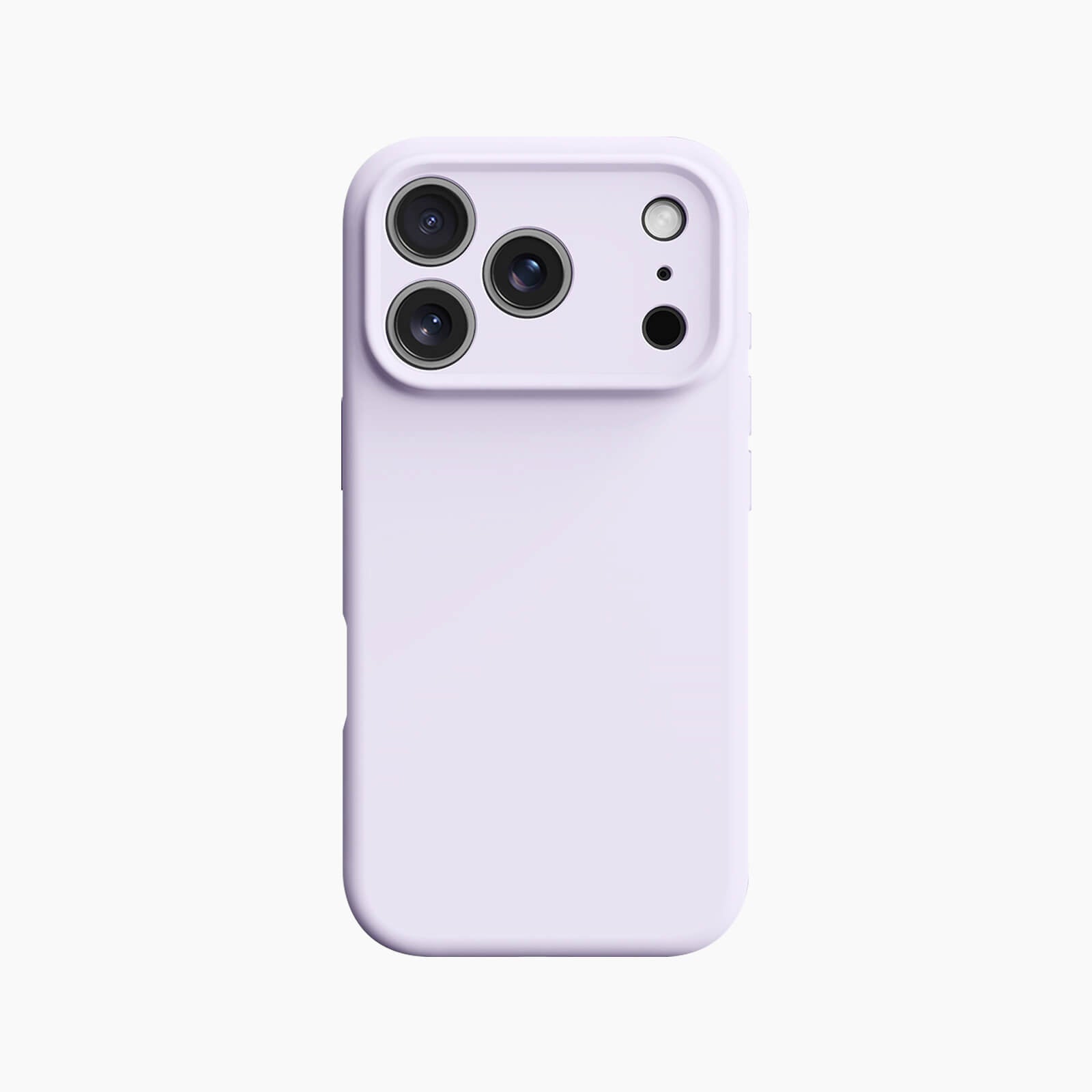 silicone MagSafe iPhone 17 Pro case - pale lavender